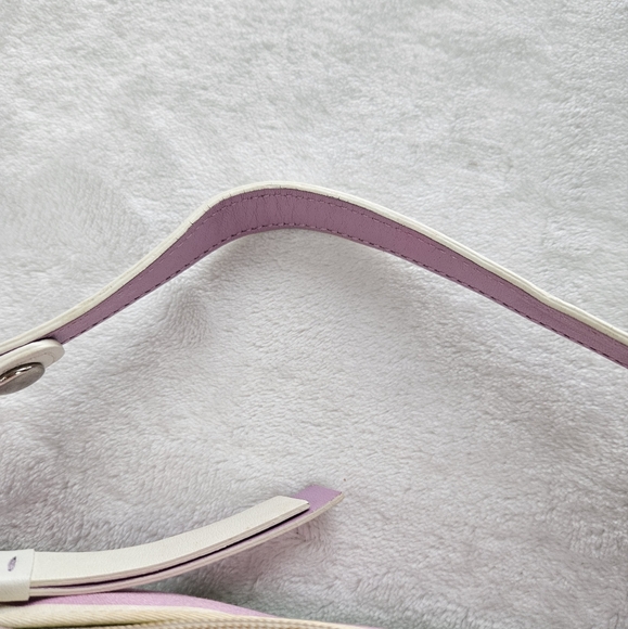 Vintage COACH Hampton's Multicolored Stripe Mini Bag Purse Y2K Millenium - Picture 3 of 11